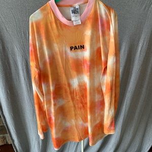 Tie dye “Pain” dress